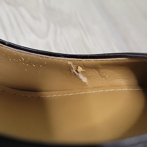 Coach Black Leather Black Heel Pumps Womens Size 7 - Picture 12 of 14